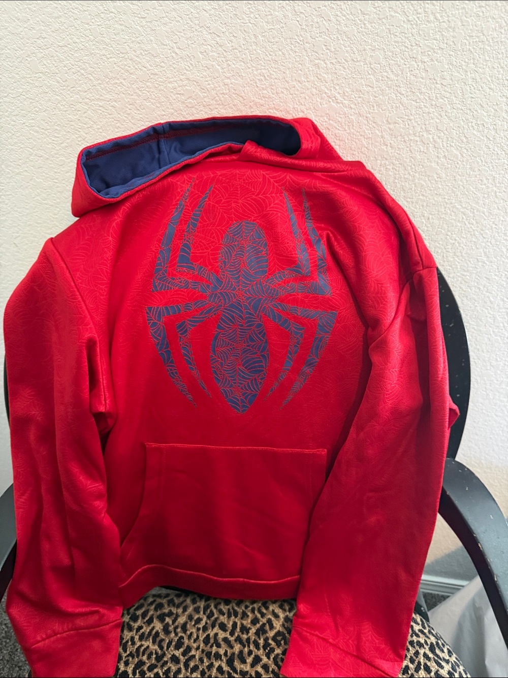 Spider Logo Red Kids Hoodie - Marvel-Inspired